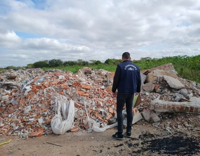 CRBio-03 realiza vistoria em loteamento.